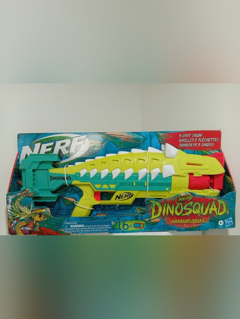 Nerf DinoSquad ArmorStrike Dart Blaster - Brand New